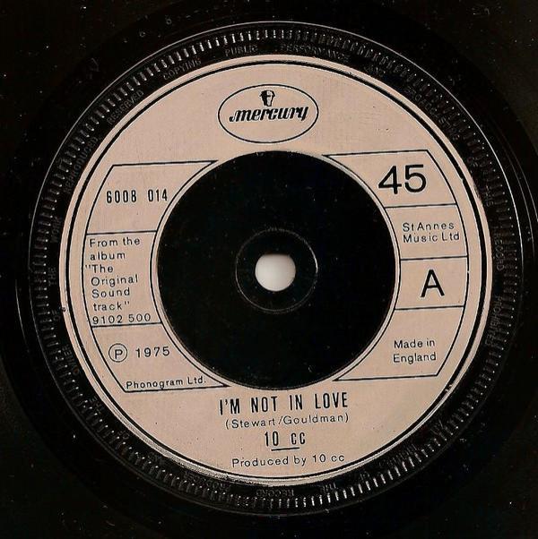 10cc - I'm Not In Love