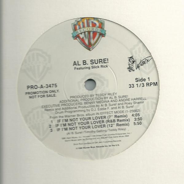 Al B. Sure! - If I'm Not Your Lover
