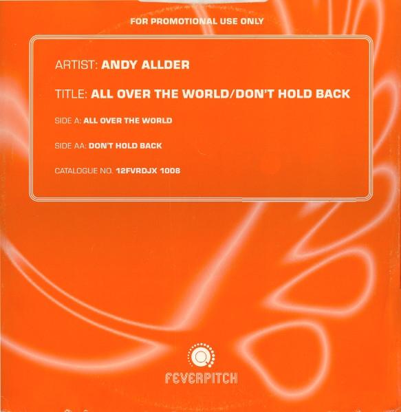 Andy Allder - All Over The World / Don't Hold Back