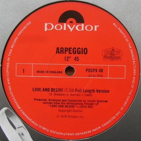 Arpeggio  - Love And Desire