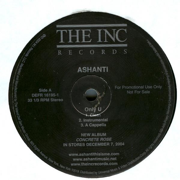 Ashanti - Only U / Turn It Up