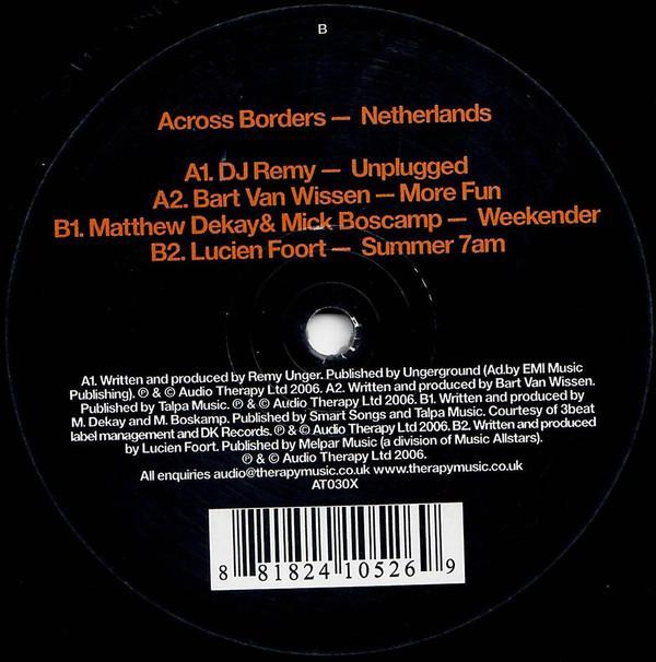  - Audio Therapy Presents Across Borders Sampler - Netherlands