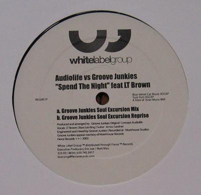 Audiolife, Groove Junkies - Spend The Night