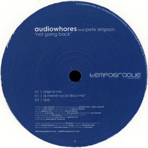 Audiowhores - Not Going Back