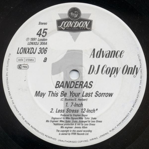 Banderas - May This Be Your Last Sorrow