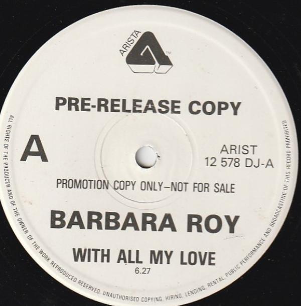 Barbara Roy - With All My Love