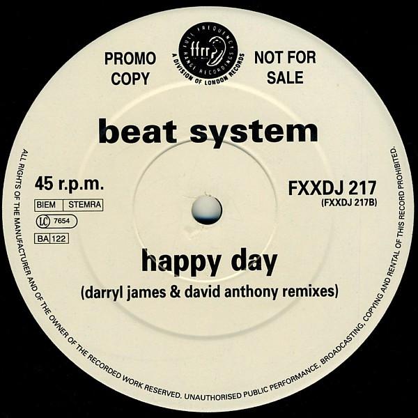 Beatsystem - Happy Day (Darryl James & David Anthony Remixes)