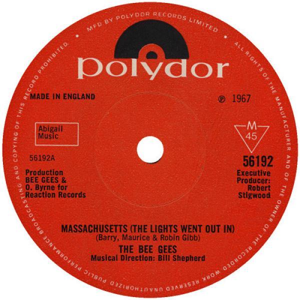 Bee Gees - Massachusetts (The Lights Went Out In)