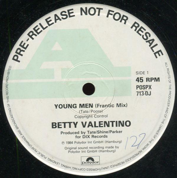 Betty Valentino - Young Men