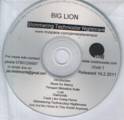 Big Lion - Shimmering Technicolor Nightmare