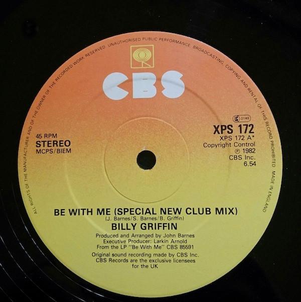 Billy Griffin - Be With Me