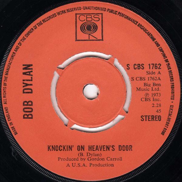 Bob Dylan - Knockin' On Heaven's Door
