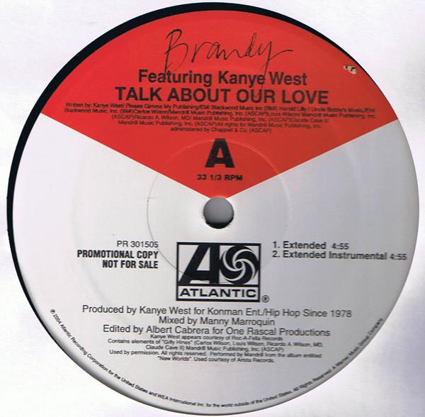 Brandy , Kanye West - Talk About Our Love