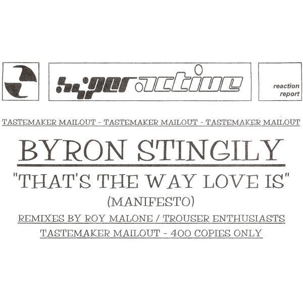 Byron Stingily - That's The Way Love Is
