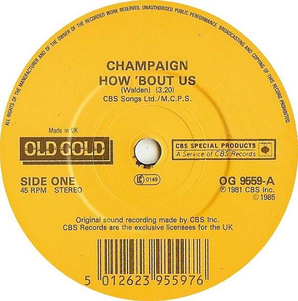 Champaign - How 'Bout Us