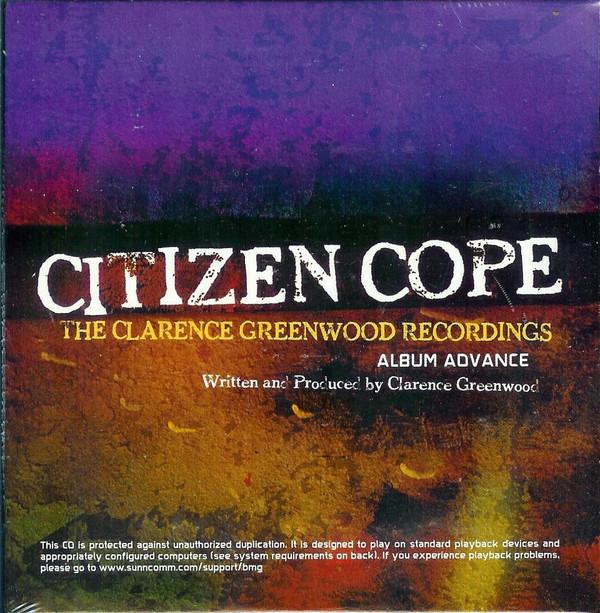 Citizen Cope - The Clarence Greenwood Recordings