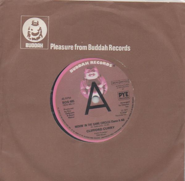 Clifford Curry - Movin' In The Same Circles (Damn It All) / Loneliness (It's Killing Me)