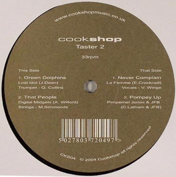  - Cookshop Taster 2