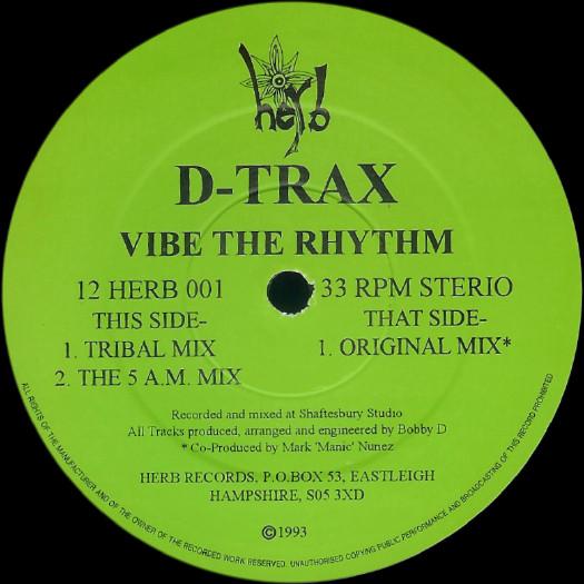 D-Trax (4) - Vibe The Rhythm