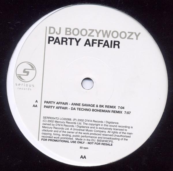 DJ BoozyWoozy - Party Affair