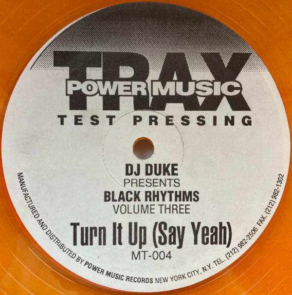 DJ Duke, Black Rhythms - Turn It Up (Say Yeah)