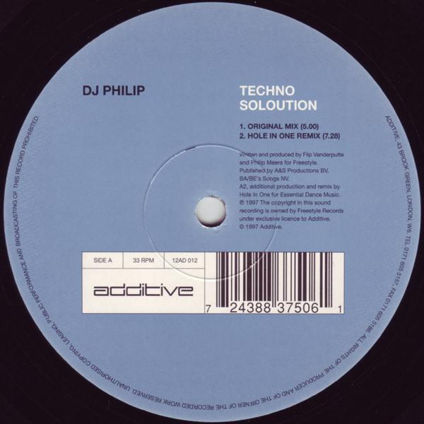 DJ Philip - Techno Soloution / Too Deep