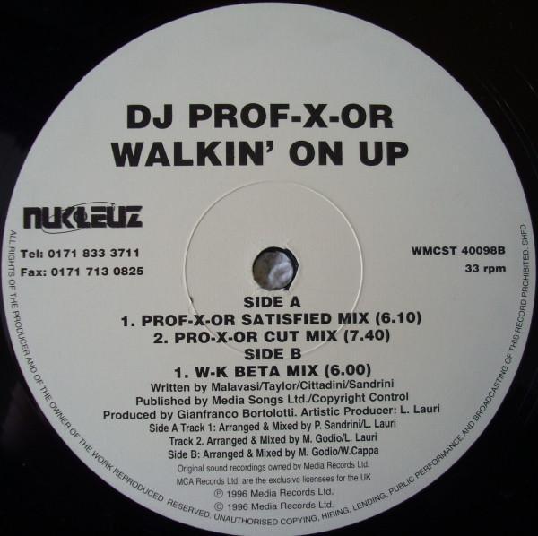 DJ Professor - Walkin' On Up - The Remixes