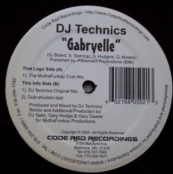 DJ Technics - Gabryelle