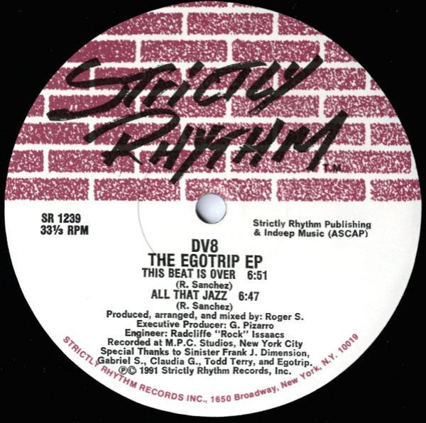 DV8 - The Egotrip EP