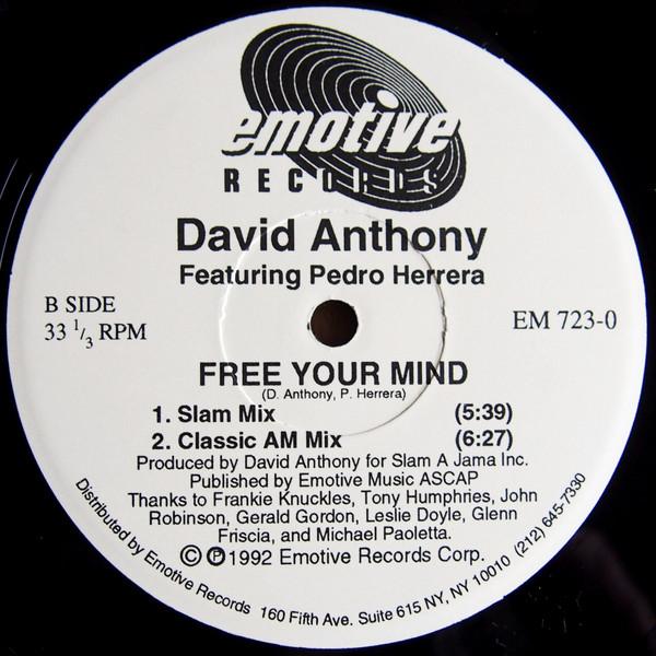 David Anthony, Pedro Herrera - Free Your Mind