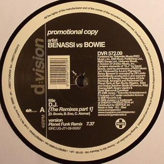 David Bowie, Benny Benassi - D.J. (The Remixes Part 1)