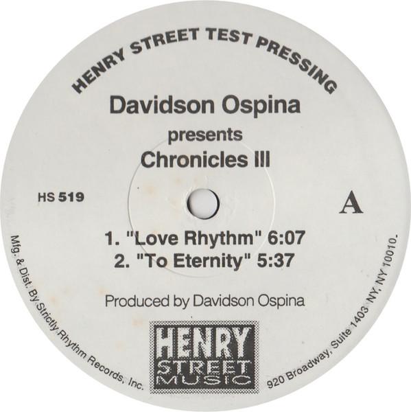 Davidson Ospina - Chronicles III