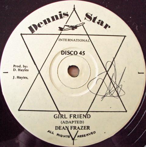 Dean Fraser - Girl Friend