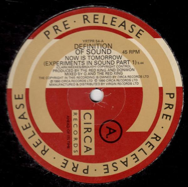 Definition Of Sound - Now Is Tomorrow
