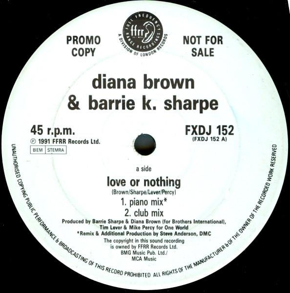 Diana Brown & Barrie K Sharpe - Love Or Nothing
