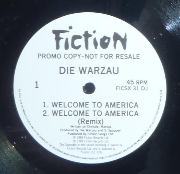 Die Warzau - Welcome To America