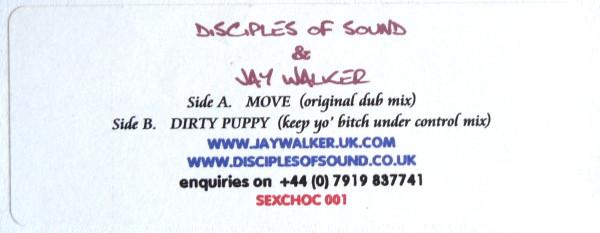 Disciples Of Sound, Jay Walker  - Move / Dirty Puppy