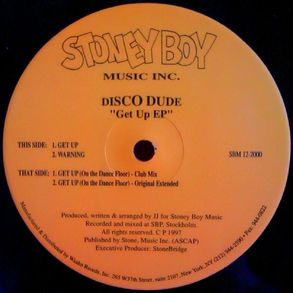 Disco Dude - Get Up EP