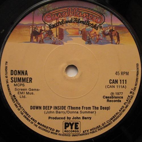 Donna Summer, John Barry - Down Deep Inside (Theme From The Deep)