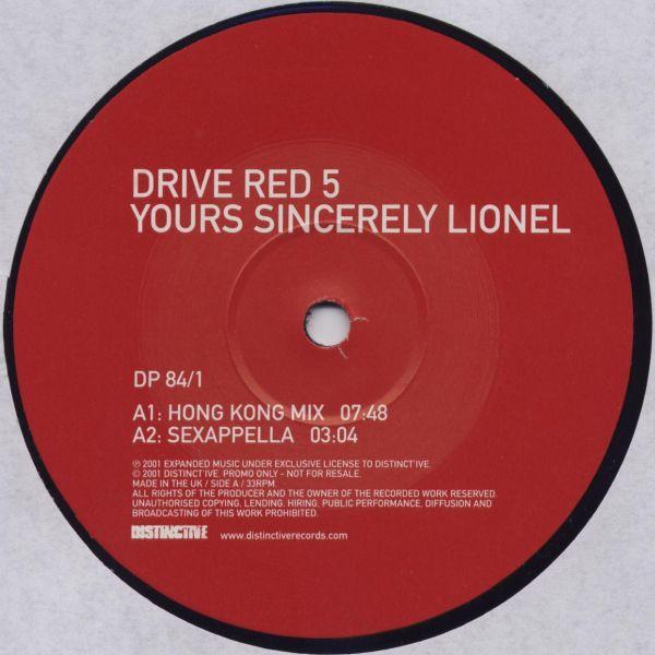 Drive Red 5 - Yours Sincerely Lionel