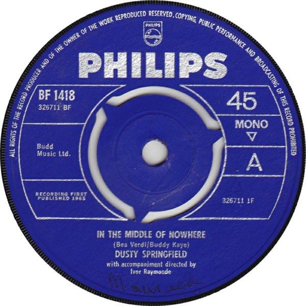Dusty Springfield - In The Middle Of Nowhere