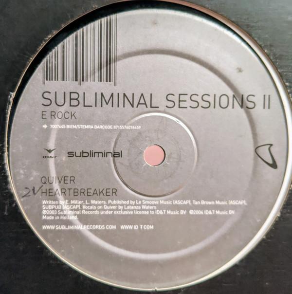 E Rock, E-Funk, Latanza Waters - Subliminal Sessions II