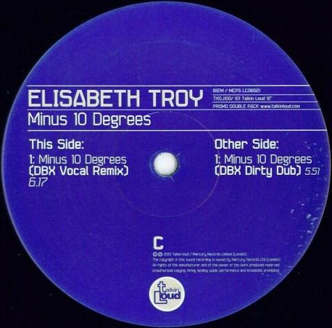 Elisabeth Troy - Minus 10 Degrees