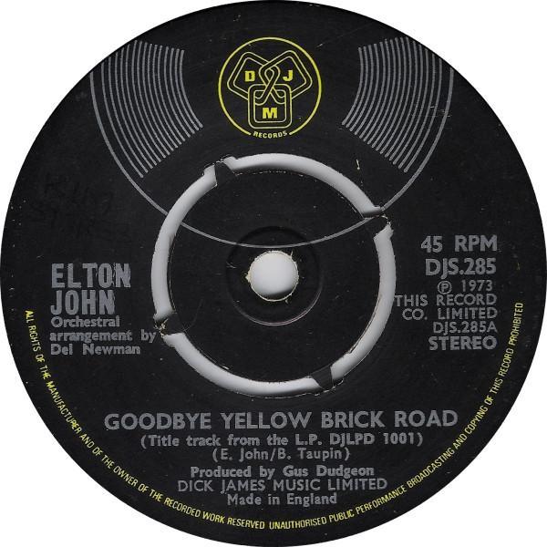 Elton John - Goodbye Yellow Brick Road