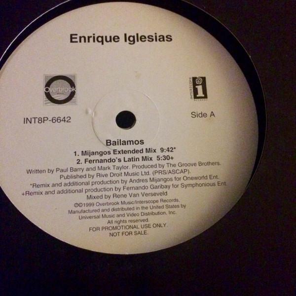 Enrique Iglesias - Bailamos (Remixes)