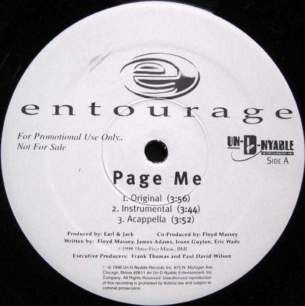 Entourage  - Page Me