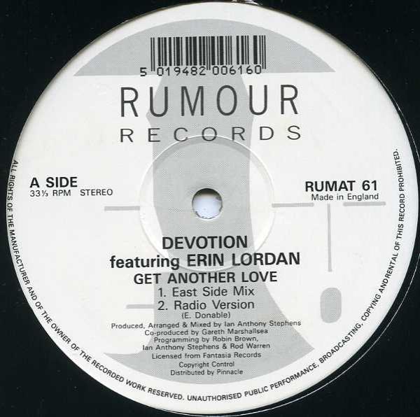 Erin Lordan, Devotion (7) - Get Another Love