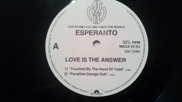 Esperanto (12) - Love Is The Answer