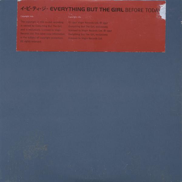 Everything But The Girl - Before Today