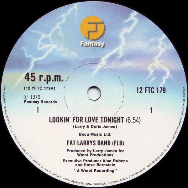 Fat Larry's Band - Lookin' For Love Tonight